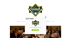 Desktop Screenshot of baseballreliquary.org